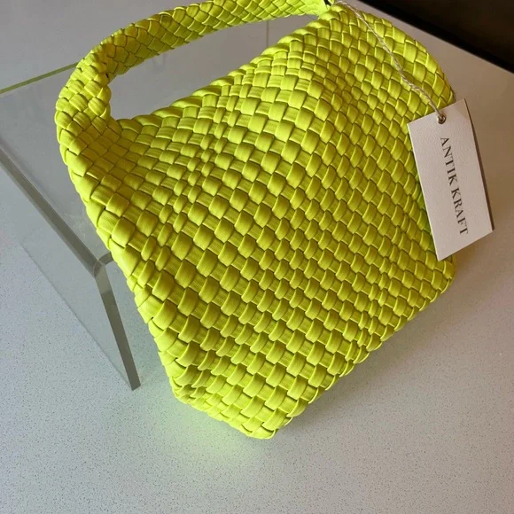Antik Kraft Citron Woven Mini Bag - Picture 2 of 7